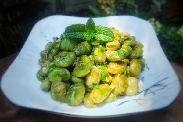 葱油蚕豆的做法图解11