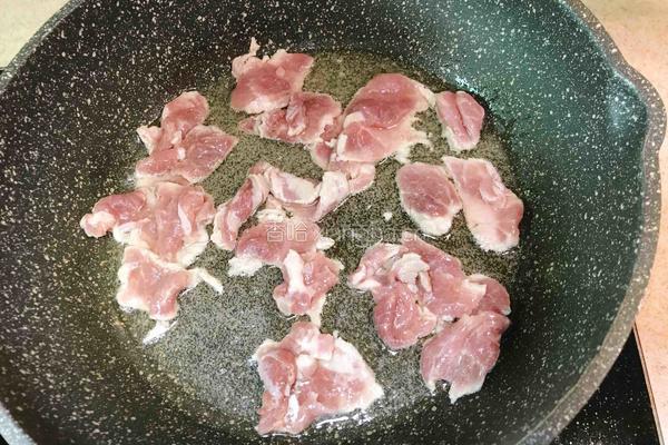 苦笋肉片的做法图解9