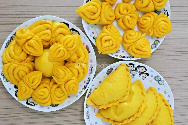 花样南瓜卷的做法图解1