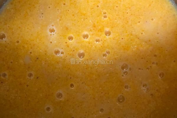 鸡蛋虾皮韭菜玉米饼的做法图解3