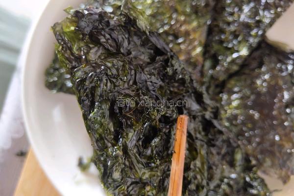 烤紫菜的做法图解3
