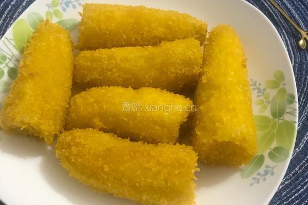 炸香蕉酥的做法图解8