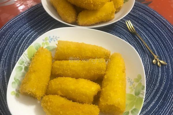 炸香蕉酥的做法图解7
