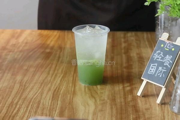 气泡果饮︱翡翠果蔬的做法图解9