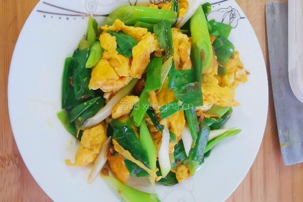大酱炒鸡蛋的做法图解10