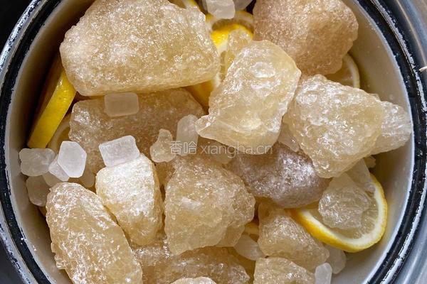 冰糖柠檬膏超简单清热解暑预防干燥上火缓解咽喉干痛清热润肺的做法图解8