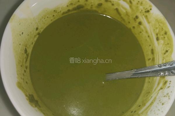 抹茶毛巾卷的做法图解5