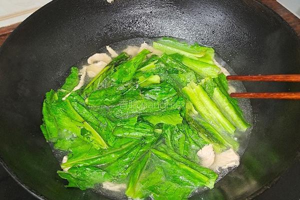 瘦肉麦菜汤的做法图解11
