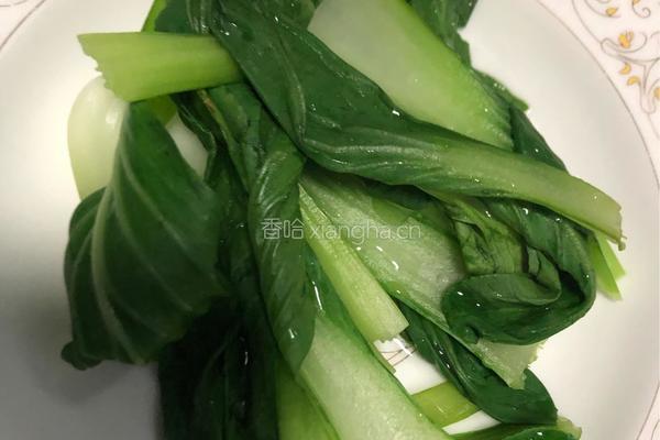 青菜炒元蘑的做法图解7