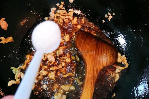 虎皮尖椒肉沫的做法图解9