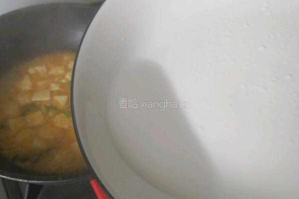 蟹粉豆腐的做法图解5