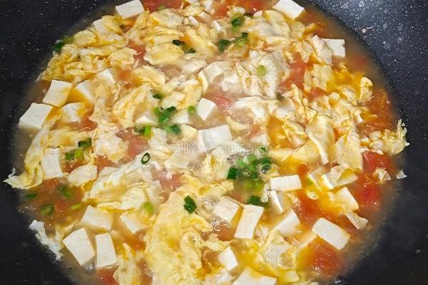 西红柿豆腐鸡蛋汤的做法图解13