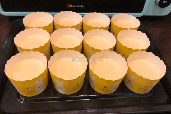纸杯蛋糕 8寸戚风蛋糕量的做法图解14