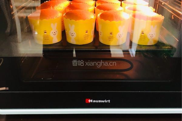 纸杯蛋糕 8寸戚风蛋糕量的做法图解15