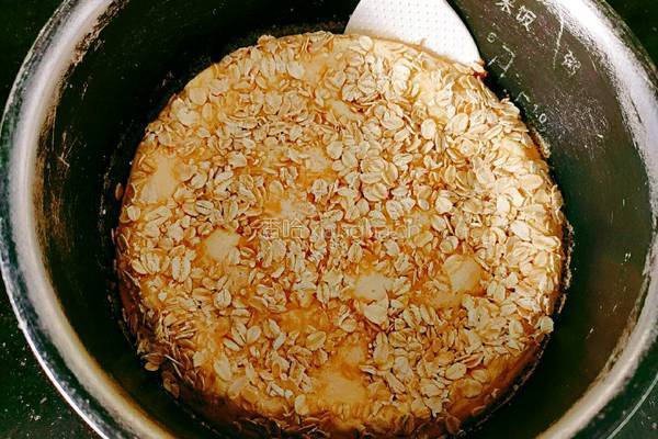 燕麦片电饭煲蛋糕的做法图解21