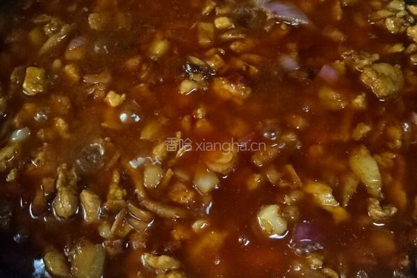 香菇猪肉杂酱的做法图解13