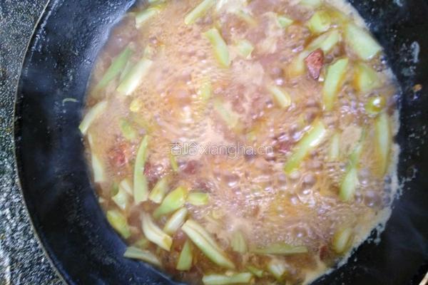 红烧肉豆角闷面的做法图解6