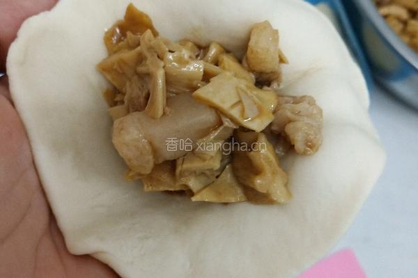 笋干肉包的做法图解11