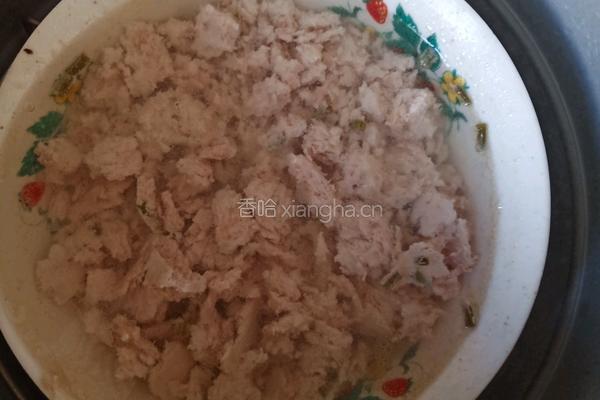 清蒸肉糜