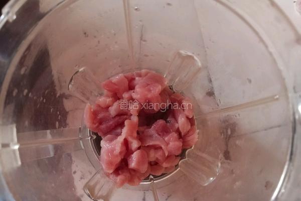 清蒸肉糜的做法图解1