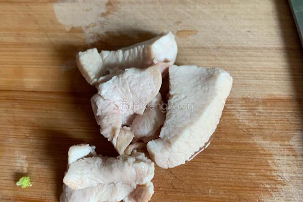 蔬菜鸡肉肠的做法图解3