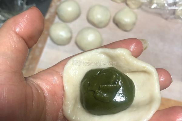 抹茶椰蓉酥的做法图解4