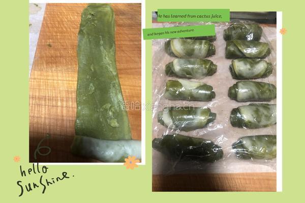 抹茶椰蓉酥的做法图解6