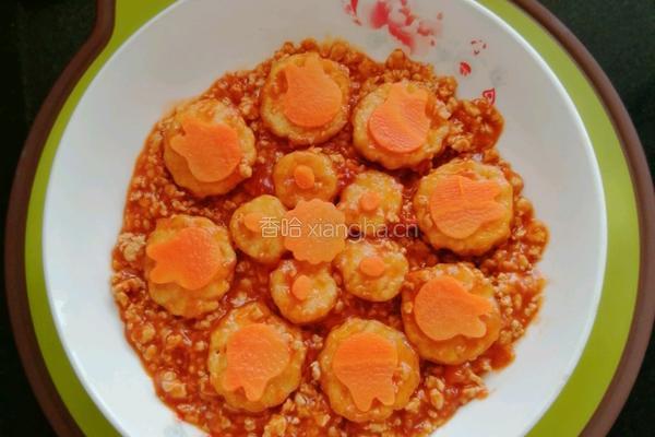 肉沫茄汁豆腐的做法图解1