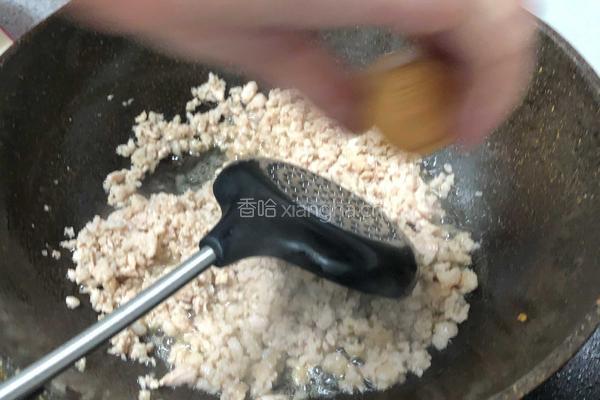 肉沫豆角的做法图解12