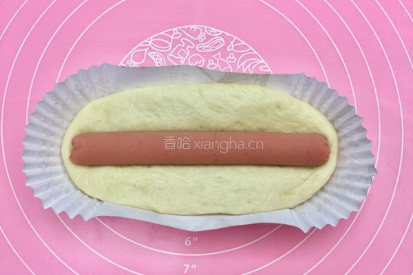 香葱肠仔面包的做法图解9