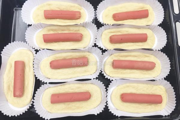 香葱肠仔面包的做法图解10