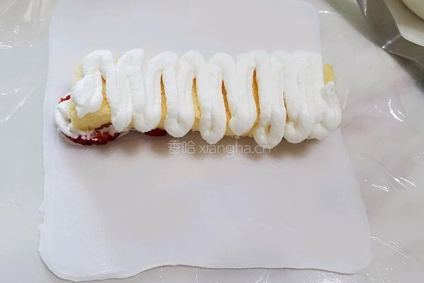 雪媚娘版白玉卷的做法图解11
