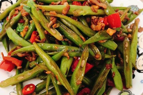 肉末四季豆角丝的做法图解11