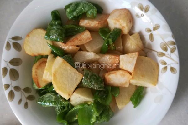 辣椒烧土豆的做法图解4