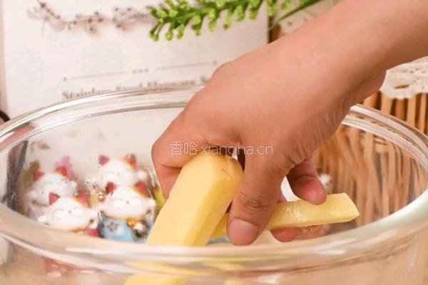 肯德基同款薯条不用煎不用炸4步就能搞定的做法图解1