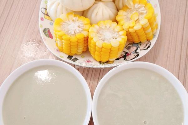 莲子百合豆浆的做法图解6