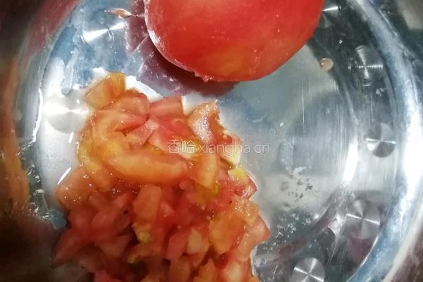 西红柿鸡蛋馅蒸饺的做法图解1