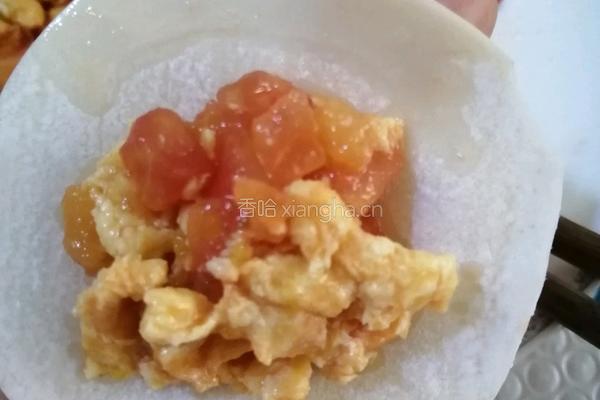 西红柿鸡蛋馅蒸饺的做法图解3