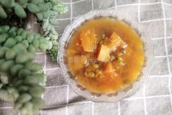 南瓜绿豆汤的做法图解8