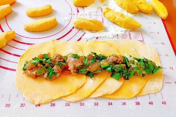 猪肉南瓜玫瑰花馒头的做法图解20