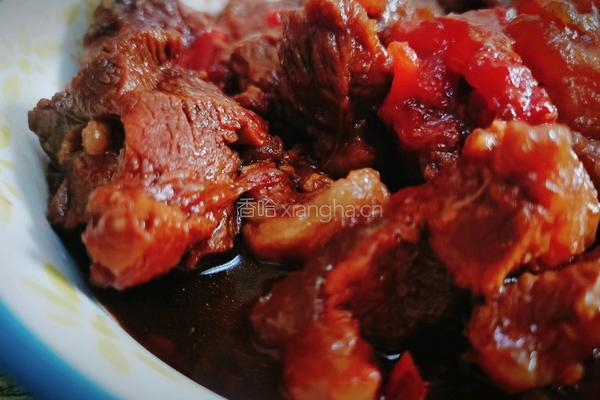 西红柿牛肉的做法图解3