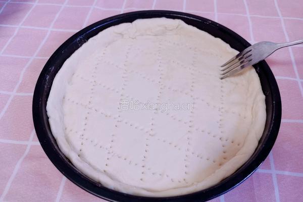 香蕉蜜豆披萨（自制披萨胚）的做法图解9