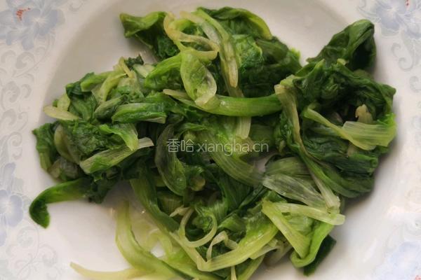 蚝油生菜的做法图解5