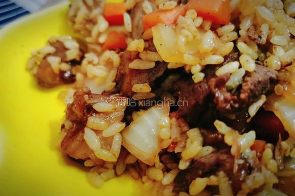 咖喱牛肉炒饭