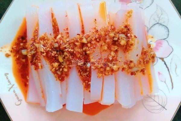 自制麻辣凉粉的做法图解1