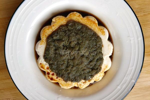 虾子蒸豆腐的做法图解6
