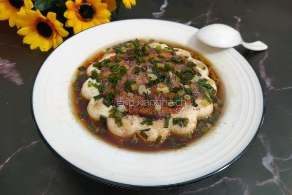 虾子蒸豆腐的做法图解11