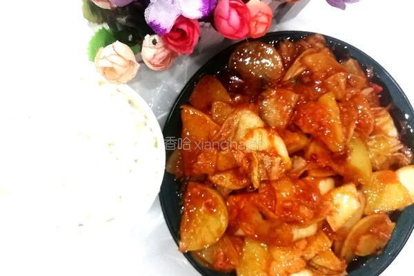 辣白菜土豆片的做法图解7