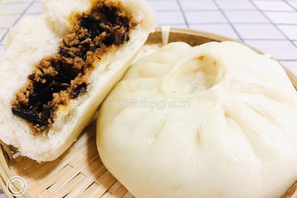 梅干菜肉包子的做法图解17