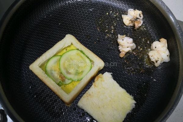 虾肉三明治的做法图解2